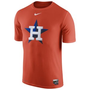 MLB Men\'s Houston Astros Nike Authentic Collection Legend T-Shirt - Orange