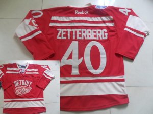 nhl jerseys detroit red wings #40 zetterberg red[2014 winter classic]