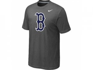 MLB Boston Red Sox Heathered Nike D.Grey Blended T-Shirt