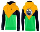 NHL Edmonton Oilers Logo Pullover Hoodie 9