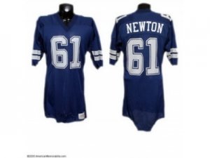 nfl Dallas Cowboys #61 Nate Newton blue