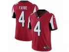 Mens Nike Atlanta Falcons #4 Brett Favre Limited Red Team Color NFL Jersey