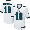 Mens Nike Philadelphia Eagles #18 Dorial Green-Beckham Game White NFL Jersey