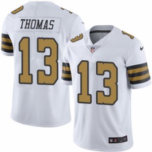 Youth Nike New Orleans Saints #13 Michael Thomas Limited White Rush NFL Jersey