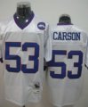 nfl New York Giants #53 Harry Carson throwback White
