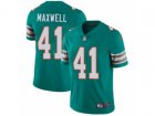 Nike Miami Dolphins #41 Byron Maxwell Vapor Untouchable Limited Aqua Green Alternate NFL Jersey