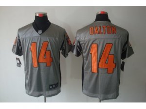 Nike NFL Cincinnati Bengals #14 Andy Dalton Grey Jerseys[Shadow Elite]