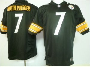 Nike pittsburgh steelers #7 roethlisberger black Game Jerseys