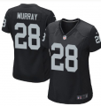 Women Nike Raiders #28 Latavius Murray black Jersey