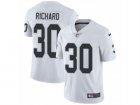 Mens Nike Oakland Raiders #30 Jalen Richard Vapor Untouchable Limited White NFL Jersey