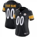Womens Nike Pittsburgh Steelers Customized Black Team Color Vapor Untouchable Limited Player NFL Jersey