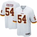 Mens Nike Washington Redskins #54 Mason Foster Game White NFL Jersey