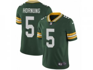 Mens Nike Green Bay Packers #5 Paul Hornung Vapor Untouchable Limited Green Team Color NFL Jersey