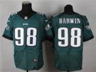 Nike NFL philadelphia eagles #98 barwin green jerseys(Elite)