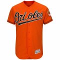 Men's Baltimore Orioles Majestic Blank Orange Alternate Flexbase Authentic Collection Team Jersey