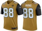 Men Jacksonville Jaguars #88 Allen Hurns Gold Color Rush Legend Jersey