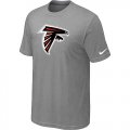 Atlanta Falcons Sideline Legend Authentic Logo T-Shirt Light grey