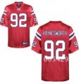 nfl New England Patriots #92 Albert Haynesworth Red