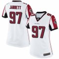 Women's Nike Atlanta Falcons #97 Grady Jarrett Limited White NFL Jersey
