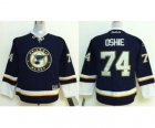 Youth nhl jerseys st. louis blues #74 oshie black