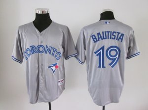 mlb Toronto Blue Jays #19 Bautista grey