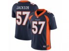 Mens Nike Denver Broncos #57 Tom Jackson Vapor Untouchable Limited Navy Blue Alternate NFL Jersey