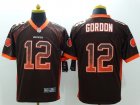 Nike cleveland browns #12 gordon Brown Jerseys(Drift Fashion Elite)