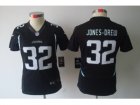 Nike Women Jacksonville Jaguars #32 Maurice Jones-Drew Black Jerseys