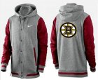 NHL Boston Bruins Logo Pullover Hoodie 7