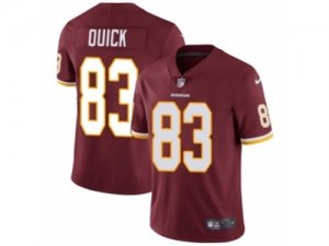 Mens Nike Washington Redskins #83 Brian Quick Vapor Untouchable Limited Burgundy Red Team Color NFL Jersey