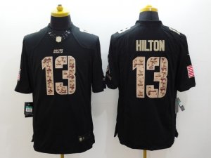 Nike Indianapolis Colts #13 T.Y. Hilton black Salute to Service Jerseys(Limited)