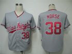 mlb Washington Nationals #38 Morse Grey[Cool Base]