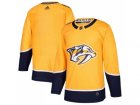 Men Adidas Nashville Predators Blank Yellow Home Authentic Stitched Custom Jersey