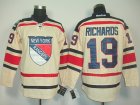 nhl new york rangers #19 richards white[2011 new]