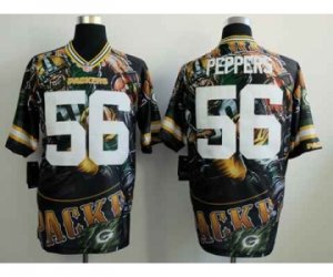 Nike green bay packers #56 peppers camo jerseys[Elite Fanatical version]