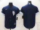 Royals Blank Navy Nike 2022 City Connect Cool Base Jersey