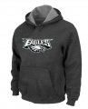 Philadelphia Eagles Authentic Logo Pullover Hoodie D.Grey