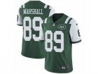 Mens Nike New York Jets #89 Jalin Marshall Vapor Untouchable Limited Green Team Color NFL Jersey