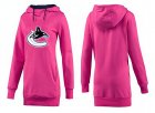 NHL Women Vancouver Canucks Logo Pullover Hoodie 16