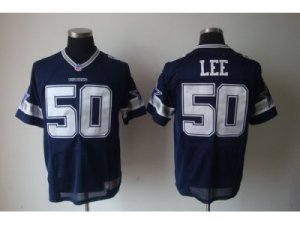 Nike Dallas Cowboys #50 Lee Blue Elite Jerseys