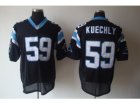 Nike carolina panthers #59 Kuechly black Elite jerseys