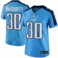 Womens Nike Tennessee Titans #30 Jason McCourty Limited Light Blue Rush NFL Jersey
