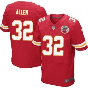 Nike Kansas City Chiefs #32 Marcus Allen Red Jerseys(Elite)