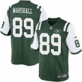 Mens Nike New York Jets #89 Jalin Marshall Limited Green Team Color NFL Jersey