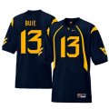 West Virginia Mountaineers #13 Andrew Buie Navy College Football Jers