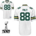 Green Bay Packers #88 Finley 2011 Super Bowl XLV whit