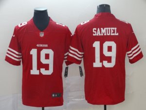 Nike 49ers #19 Deebo Samuel Red Color Rush Vapor Untouchable Limited Jesey