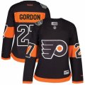 Womens Reebok Philadelphia Flyers #27 Boyd Gordon Authentic Black 2017 Stadium Series NHL Jersey