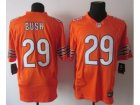 Nike NFL Chicago Bears #29 Michael Bush Orange Jerseys(Limited)