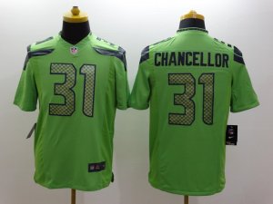 Nile Seattle Seahawks #31 Kam Chancellor Green jerseys(Limited)